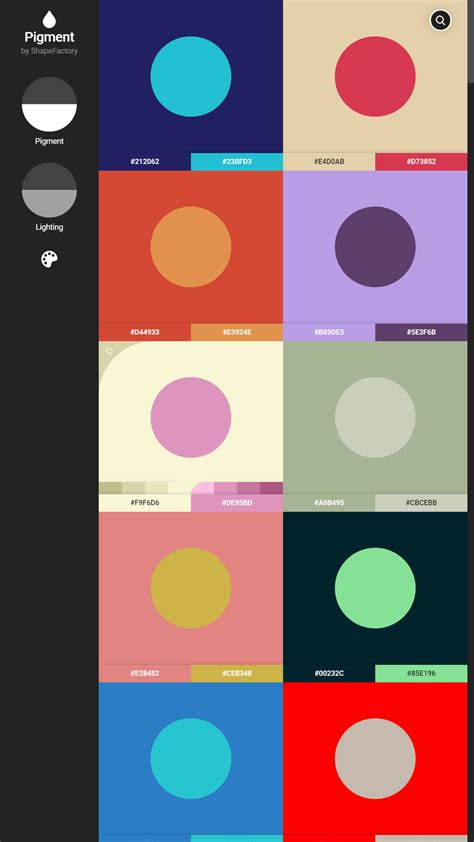 Pigment - Easy to use color palette generator in 2021 | Color palette generator, Pigment, Color ...
