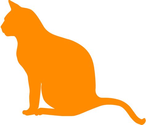 Download Cat Sitting Silhouette | Free vector silhouettes
