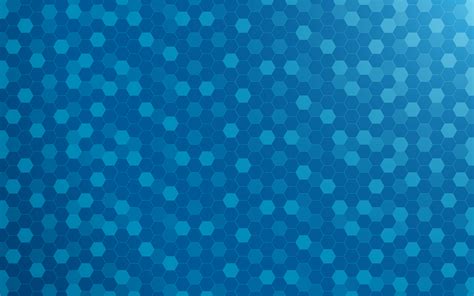 Blue Abstract Background With Hexagon Technology And
