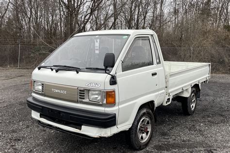 1991 Toyota Townace Diesel 4x4 For Sale On Bat Auctions Sold For
