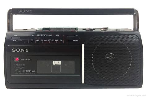 Sony Cfm 130 Portable Radio Cassette Recorder Manual Hifi Engine