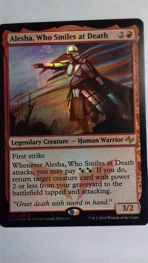 Alesha Who Smiles At Death Dominaria Edition Rmagictcg