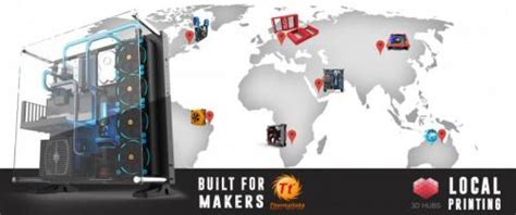 Thermaltake And 3d Hubs Announce 3d Printing Service Partnership 3d