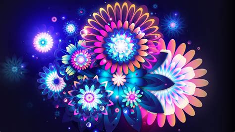 Illustration Digital Art Flowers Symmetry Circle Toy Kaleidoscope