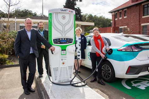 Huon Valleys Newest Electric Vehicle Fast Charger Launched In