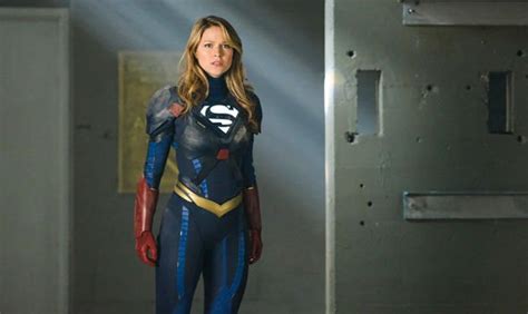 Supergirl Season 5 Spoilers Melissa Benoist Shows Off Huge Costume