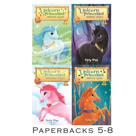 Unicorn Princesses Childrens Series By Emily Bliss Paperback Set Of