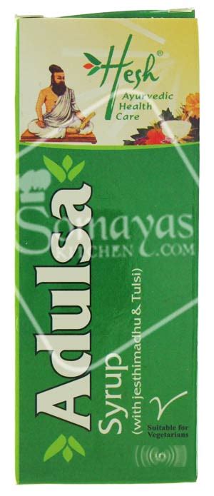 Fudco Hesh Adulsa Syrup 100ml • Hallans