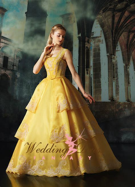 Https://tommynaija.com/wedding/beauty And The Beast Wedding Dress Inspired