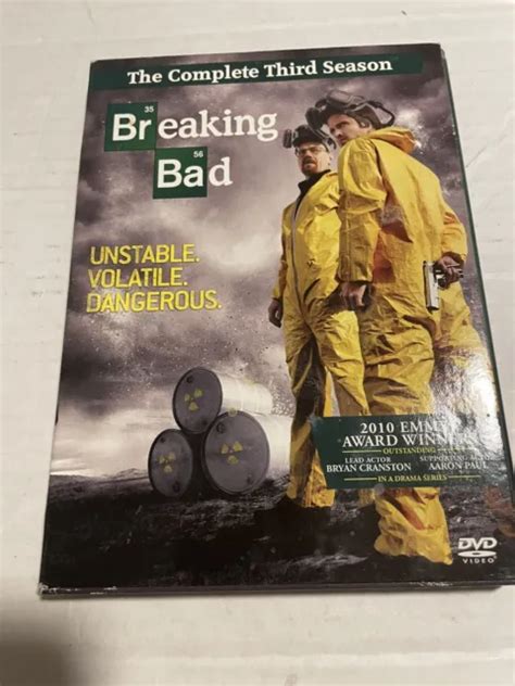 Dvd Breaking Bad The Complete Third Season Betsy Brandt Dean Norris