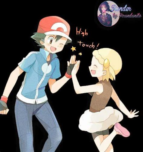 Beautiful ♡ Ash Ketchum With Bonnie ♡ I Give Good Credit To