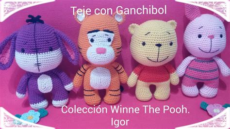 Igor Colección Winne the Pooh Teje con GanchiBol Tutorial paso