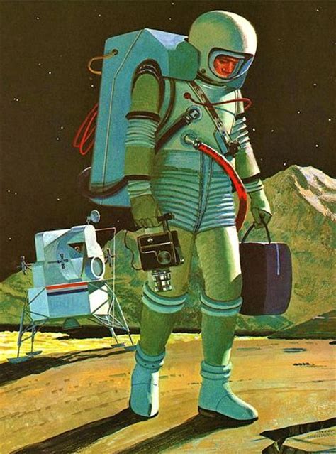 1960s Era Apollo Moon Mission Concept Art Dangerous Universe