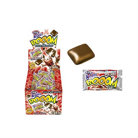 Chewing gum emballé individuellement Fini Klet s booom 200 unités