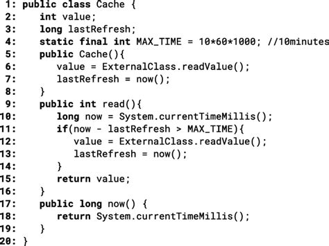 Code Example That Uses The Java Time Api Download Scientific Diagram