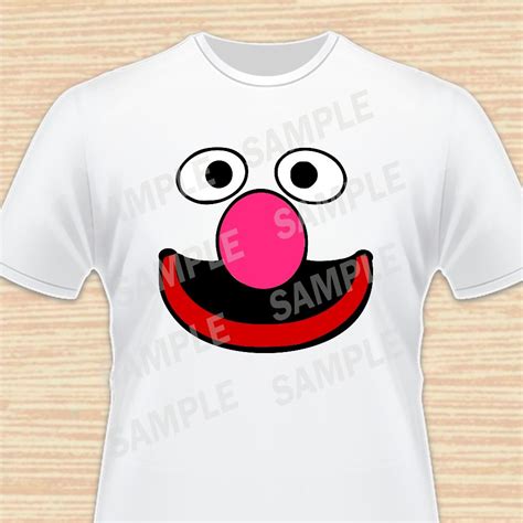 Sesame Street Grover Eyes Shirt Iron On Transfer Instant Download