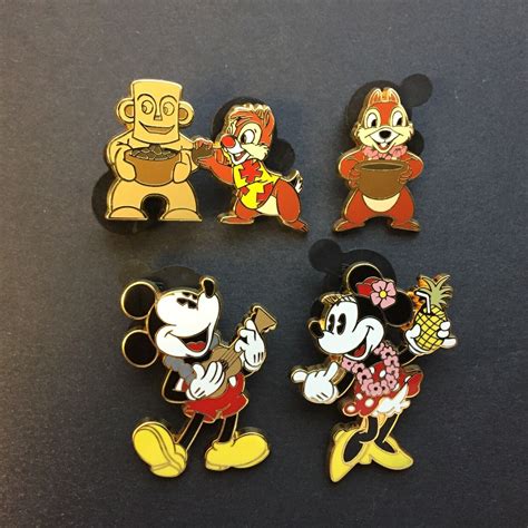 Mickey And Minnie Icons 2 Pin Set Disney Pin 119299