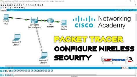 Configure Wireless Security Packet Tracer CISCO Netacad YouTube