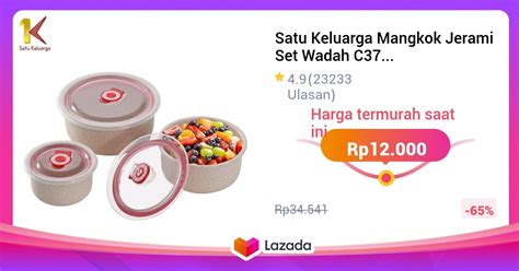 Satu Keluarga Mangkok Jerami Set Wadah C379 Mangkok Makan Wheat Straw