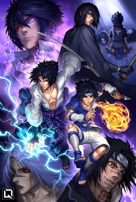 UCHIHA SASUKE by https://www.deviantart.com/quirkilicious ...