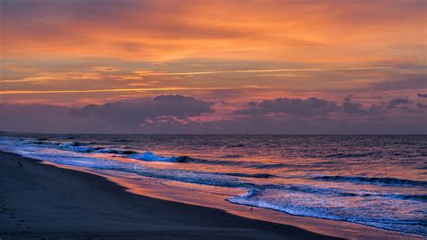 Rainbow Sunset Ocean Isle Beach Photo By Dwayne Schmidt Islands Art