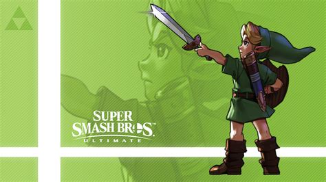 Super Smash Bros Ultimate Young Link Wallpaper Coolwallpapersme