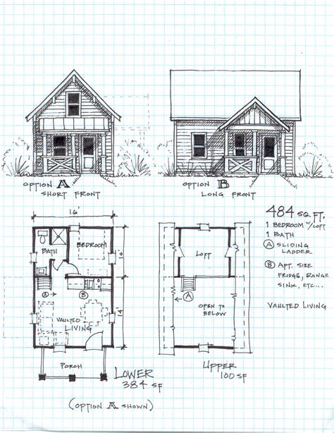 Small Cabin Plans With Loft Rustic Cabin Plans Cabins Designs Floor