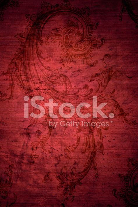 Red Victorian Background Stock Photo Royalty Free Freeimages