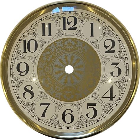 6 14 Fancy Arabic Dial And Bezel Craftime Clockery