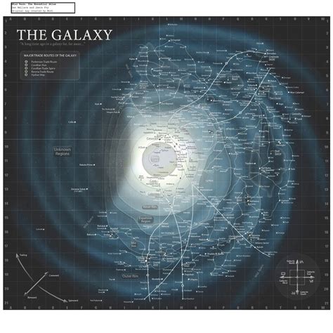 Mapy Gwiezdne Galaxy Star Wars Rpg