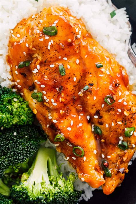 Honey garlic chicken breasts