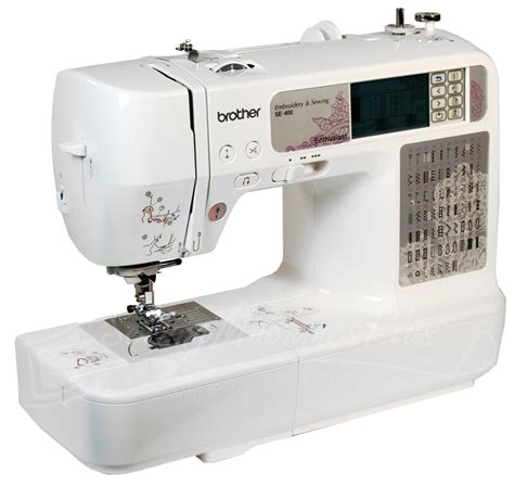 Brother SE-400 Sewing & Embroidery Machine with Computer Connectivity