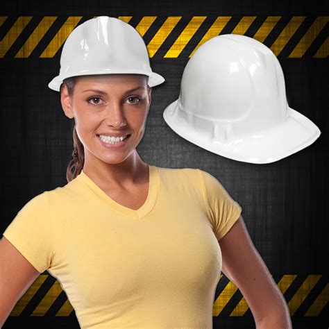 Novelty Plastic Construction Hats Imprintable Hats