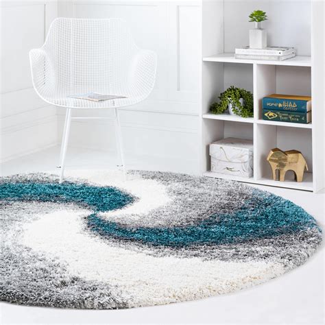 Buy Soft Touch Shag Collection Round Rug 5 Ft Round