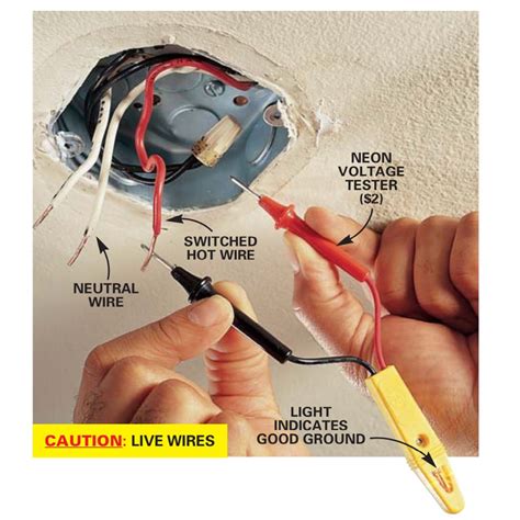 How to install a junction box for a light fixture is fairly easy and should always be done with the power off. How to Hang a Ceiling Light Fixture (With images ...