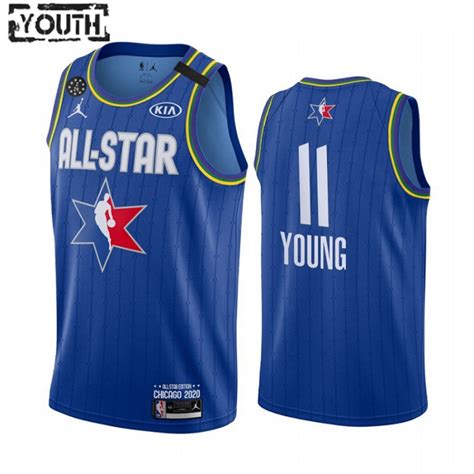 Trae young is very, very special. NBA Atlanta Hawks Trikot Trae Young 11 2020 All-Star ...