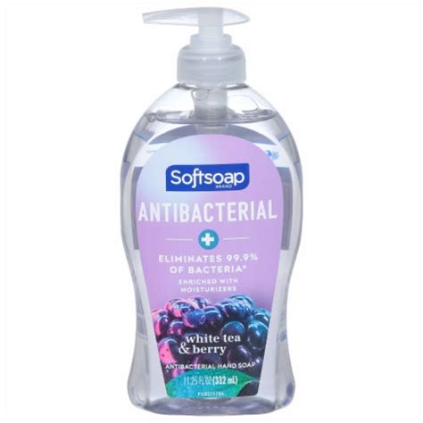 Softsoap White Tea And Berry Fusion Antibacterial Hand Soap 1125 Fl Oz