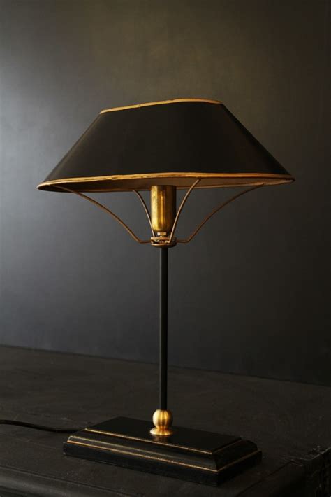 Black and gold floor lamp shade. Black & Gold Table Lamp from Rockett St George