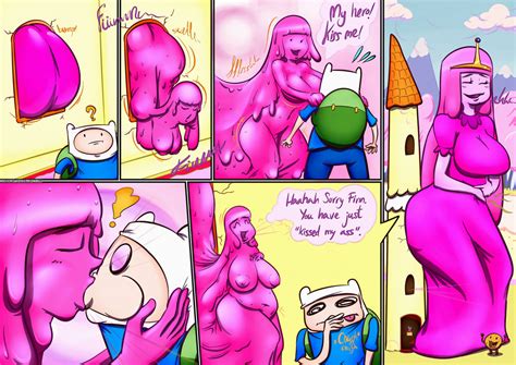 Rule 34 Adventure Time Background Beige Skin Breasts Clothed Color Comic Dialogue English Text