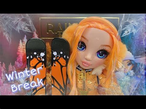 Rainbow High Winter Break Poppy Rowan Doll Review Zombiexcorn YouTube