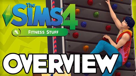 The Sims 4 Fitness Stuff Pack Overview Youtube