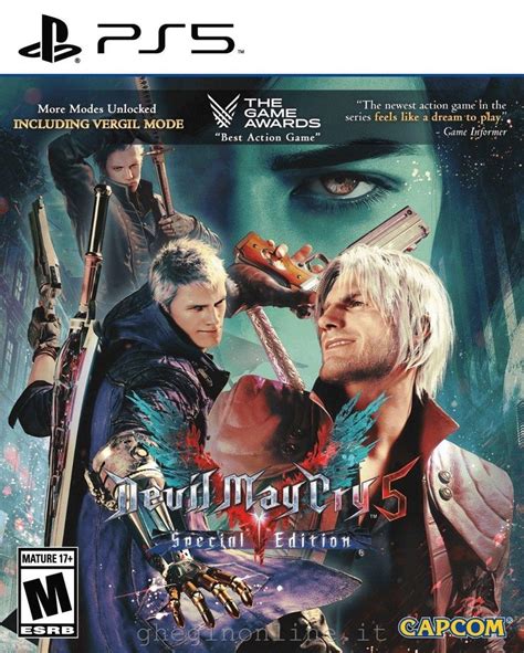 The Cover Art For Devil May Cry Special Edition