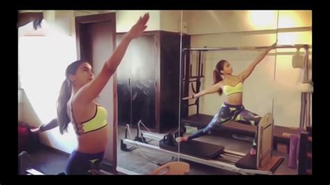 Pooja Hegde Body Workout In Gym Youtube