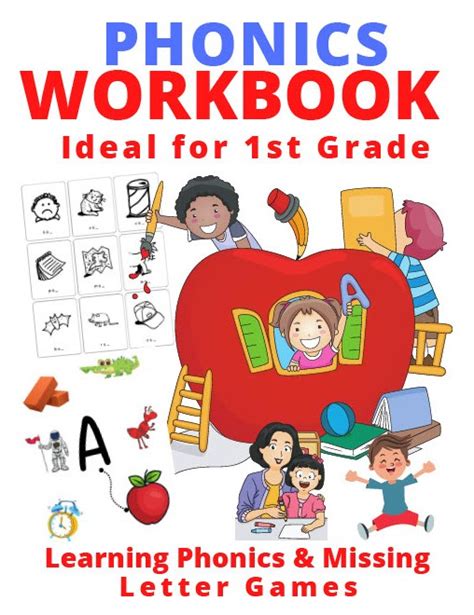 Phonics Workbook Ideal For First Grade Books By Kathy Heshelow