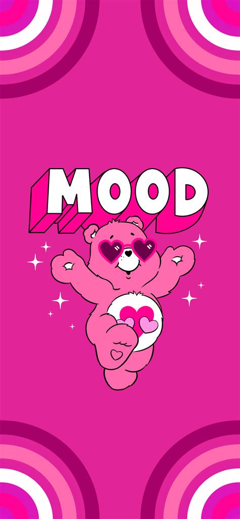Love A Lot Bear Pink Wallpapers Pink Care Bear Wallpapers For Phone