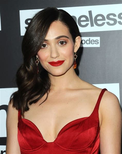 emmy rossum attends the celebration of the 100th episode of showtime s shameless at dream