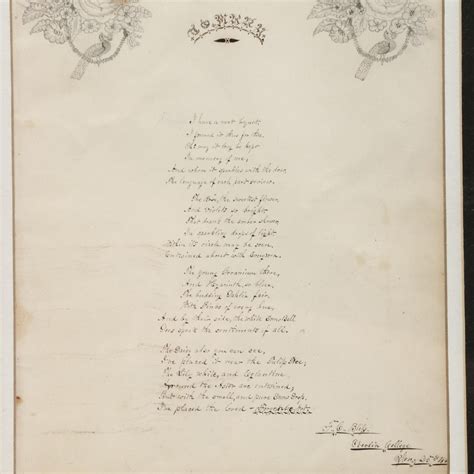 19th century handwritten love poem ebth