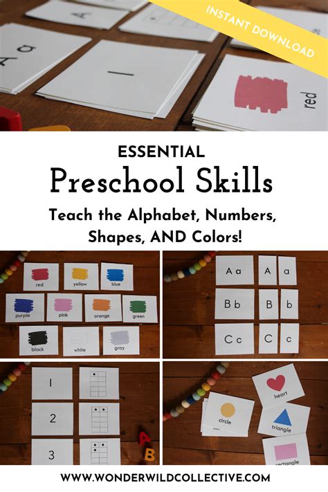 We did not find results for: Essential Flashcards / Alphabet ABC Cards / Number Shape Color Cards / Preschool Curriculum ...