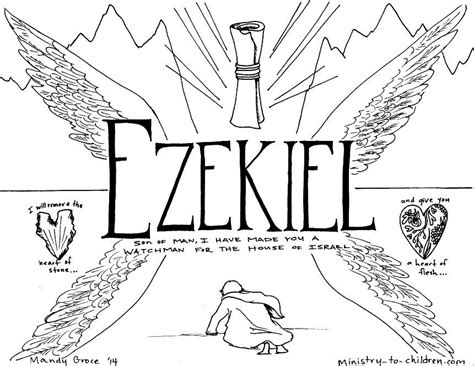 Printable Story Of Ezekiel For Kids Tedy Printable Activities
