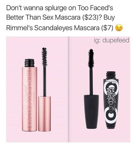Better Than Sex Dupe How To Apply Mascara Mascara Makeup Dupes